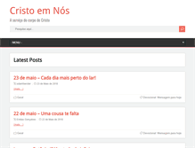 Tablet Screenshot of cristoemnos.com.br